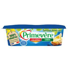 PRIMEVÈRE Margarine Demi-sel 100% Végétal Tartine 250g