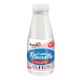 YOPLAIT Crème fleurette entière 30% MG 38cl