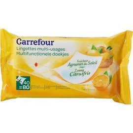 CARREFOUR Lingette Multi Usages x40 