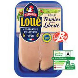 LOUÉ Filet de poulet blanc x2 IGP 240g