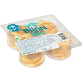 CARREFOUR SENSATION Minis blinis 135g