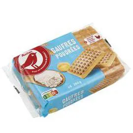 AUCHAN Gaufres poudrées 260g