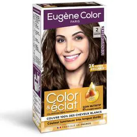 EUGÈNE COLOR Coloration Permanente châtain 2 115ml