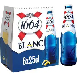 KRONENBOURG, 1664 Bière Blanche 6x25cl