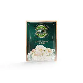 NAUTILUS Risotto de saumon oseille citron vert 220g