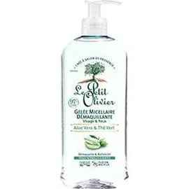 LE PETIT OLIVIER Gelée micellaire démaquillante aloe vera & thé vert 400ml