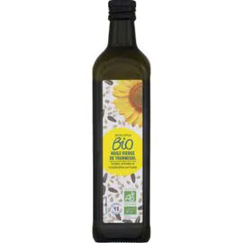 MONOPRIX BIO Huile vierge de tournesol 750ml