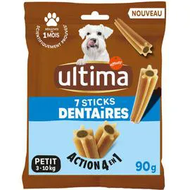 ULTIMA Sticks Dentaires pour Petit Chien 1 semaine 90g
