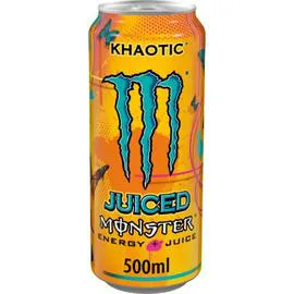MONSTER ENERGY Boisson énergissante juiced khaotic 50cl