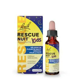 BACH, RESCUE Complément alimentaire aide sommeil enfants fleurs de 10ml