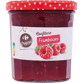CARREFOUR ORIGINAL Confiture framboises 370g