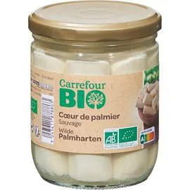 CARREFOUR BIO Coeurs de palmier bio sauvage 250g