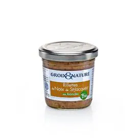 GROIX & NATURE Rillettes aux noix de st jacques aux aromates Bio 100g