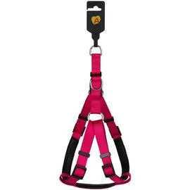 ANIMALIS Harnais Basic Pour Chien 20Mm 57/75Cm Fuschia 130g