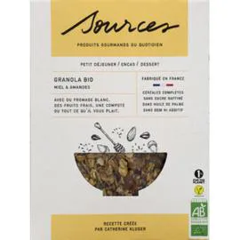 SOURCES Granola Miel Amande Bio 350g