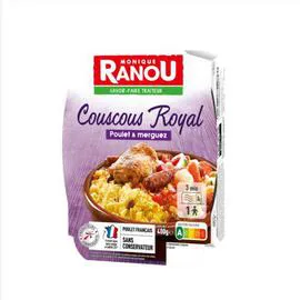 MONIQUE RANOU Couscous Royal poulet & merguez 400g