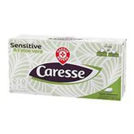 MARQUE REPÈRE, CARESSE Mouchoirs blancs 3 plis Boîte mouchoirs papier x80 x80