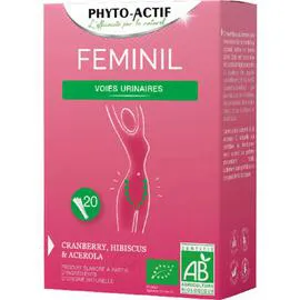 PHYTO-ACTIF Cystil Voies Urinaires Bio x20 x20