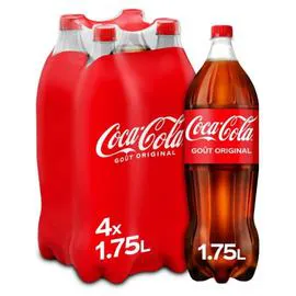 COCA-COLA Soda 4x1,75l
