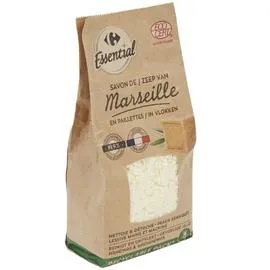 CARREFOUR ESSENTIAL Savon de Marseille en paillettes 750g
