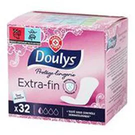MARQUE REPÈRE, DOULYS Protège-slips Extra fin - Plié - x32 x32