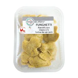 L'ITALIE DES PÂTES Pâtes fraîches Funghetti aux cèpes 250g