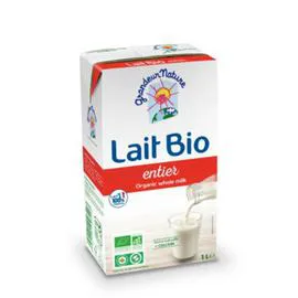 GRANDEUR NATURE Lait Entier  Bio 1l