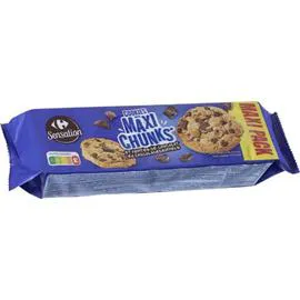 CARREFOUR SENSATION Cookies Maxi Chunks 276g
