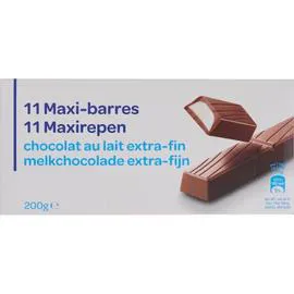 CARREFOUR CLASSIC' Chocolat maxi barres 200g