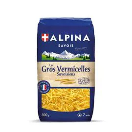 ALPINA SAVOIE Pâtes les gros vermicelles 500g