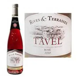 MARQUE REPÈRE, RIVES & TERRASSES AOC Tavel vin rosé 75cl