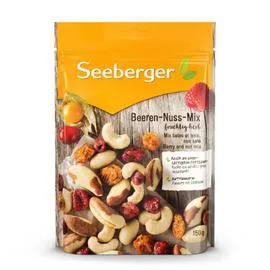 SEEBERGER Fruits secs baies et noix 150g