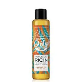HAPPY OILS Huile Végétale de Ricin 100ml