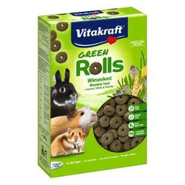 VITAKRAFT Aliments pour rongeurs green roll's 500g
