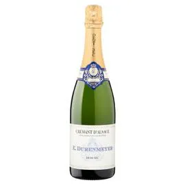 DURENMEYER Vin pétillant Crémant d'Alsace demi-sec E. 75cl