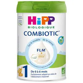 HIPP BIOLOGIQUE Lait 1 Combiotic jusqu'à 6 mois 800g