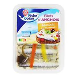 MARQUE REPÈRE, PÊCHE OCÉAN Anchois Marinés provençale 100g