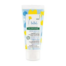 KLORANE Crème corps bébé nutritive calendula Bio 40ml