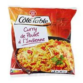 MARQUE REPÈRE, CÔTÉ TABLE Curry poulet A l'indienne 900g