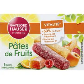 GAYELORD HAUSER Pâtes de fruits 125g
