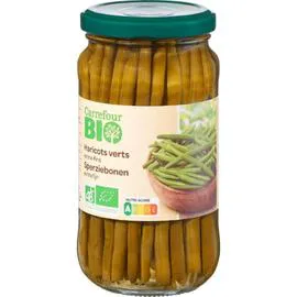 CARREFOUR BIO Haricots verts extra fins 180g