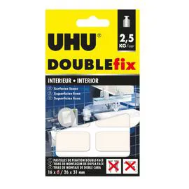 UHU Adhésif double face extra fort intérieur x16