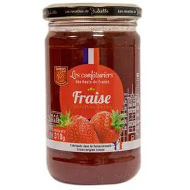 LES RECETTES DE JULIETTE Confiture cassonade fraise Saveurs en Or 310g