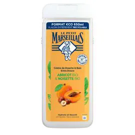 LE PETIT MARSEILLAIS Gel Douche abricot noisette 650ml