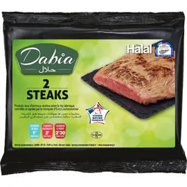 DABIA Viande Bovine: Steak** Halal à griller 240g