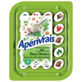APERIVRAIS Fromage Apéritif Ail Et Fines Herbes 100g