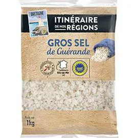 ITINÉRAIRE DE NOS RÉGIONS Gros sel de Guérande 1kg