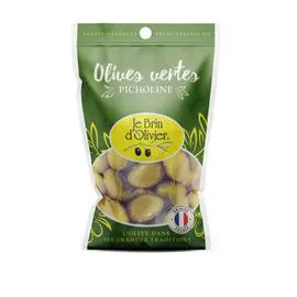 LE BRIN D'OLIVIER Picholin du Gard Olives Vert 120g