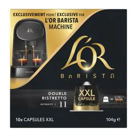 L'OR, BARISTA Café capsules Compatibles Double Ristretto 10x10,4g