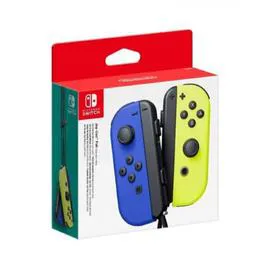 NINTENDO Paire De Manettes JoyCon Switch Gauche bleue et droite jaune l'unité